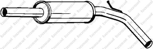 Средний глушитель выхлопных газов 233-541 BOSAL