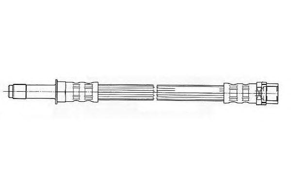 Тормозной шланг FHY2305 FERODO