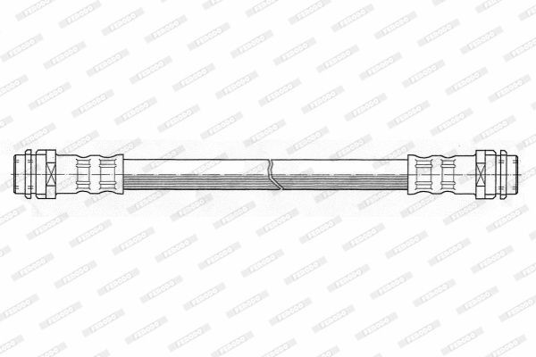 Тормозной шланг FHY2208 FERODO