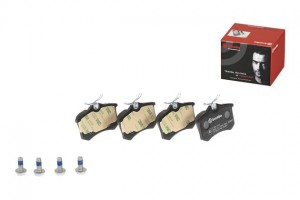 Комплект тормозных колодок, диско P68024 BREMBO