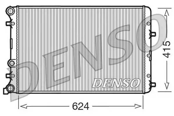 Радиатор, охлаждение двигател DRM27003 DENSO