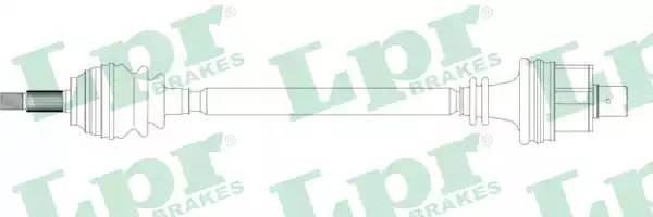 Приводной вал DS39109 LPR
