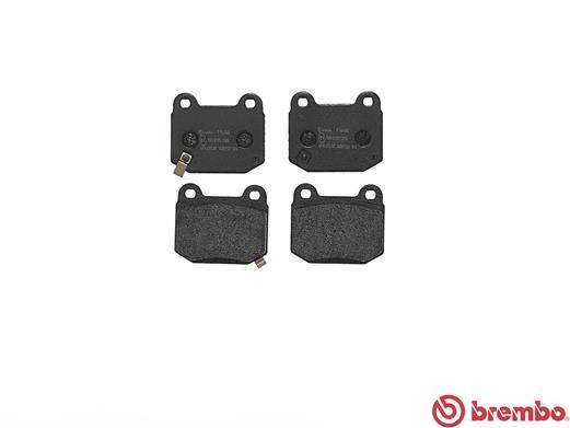 Комплект тормозных колодок, диско P56048 BREMBO