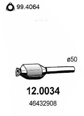 Катализатор 120034 ASSO
