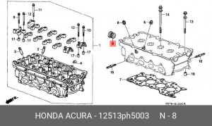 Деталь 12513PH5003 HONDA