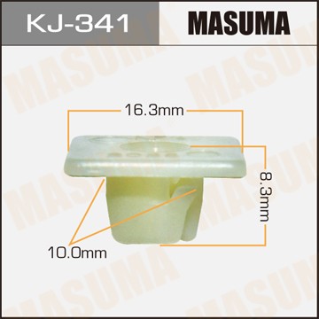 Клипса крепежная KJ341 MASUMA