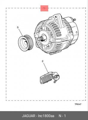 Генератор LNC1800AA JAGUAR