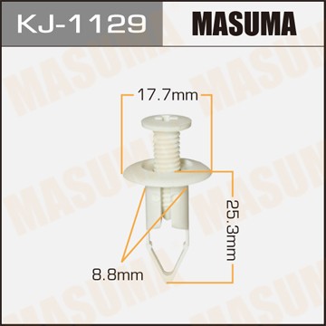 Клипса крепежная KJ1129 MASUMA