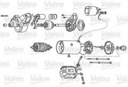 Стартер D7R17 VALEO PHC