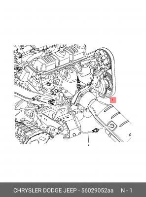 Лямбда-зонд 56029 052AA CHRYSLER