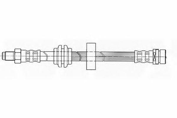 Тормозной шланг FHY2228 FERODO