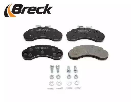 Комплект тормозных колодок, диско 215730070600 BRECK