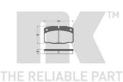 Комплект тормозных колодок, диско 223602 NK