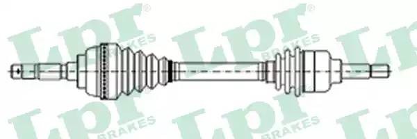 Приводной вал DS21049 LPR
