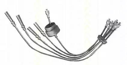 Ккомплект проводов зажигания 88604038 TRISCAN