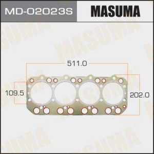 Прокладка ГБЦ MD-02023S MASUMA
