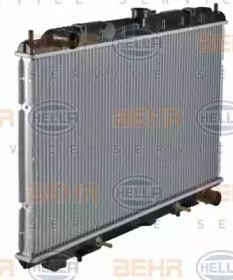 Радиатор, охлаждение двигател 8MK 376 724-691 HELLA