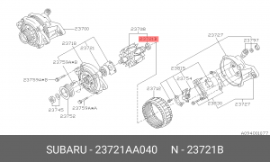 Подшипник генератора 23721AA040 SUBARU
