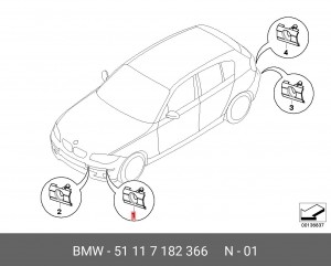 Деталь 51 11 7 182 366 BMW