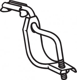 Кронштейн, система выпуска ОГ 251-009 BOSAL