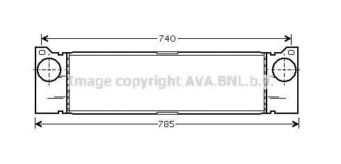 Интеркулер MS4370 AVA
