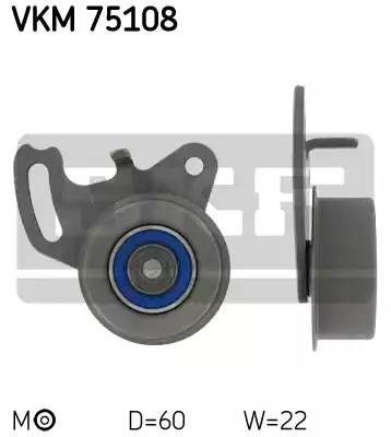 Натяжной ролик, ремень ГРМ VKM75108 SKF