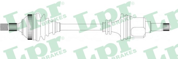 Приводной вал DS38045 LPR