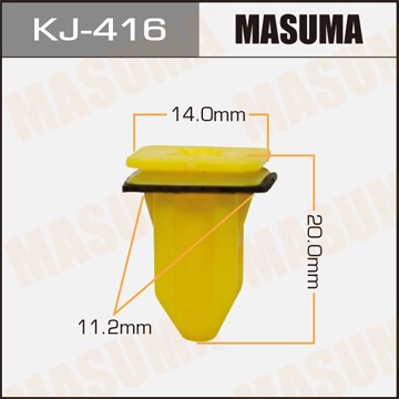 Клипса крепежная KJ416 MASUMA