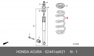 Деталь 52441SELT21 HONDA