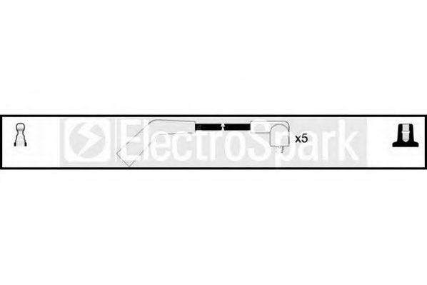 Ккомплект проводов зажигания OEK591 STANDARD