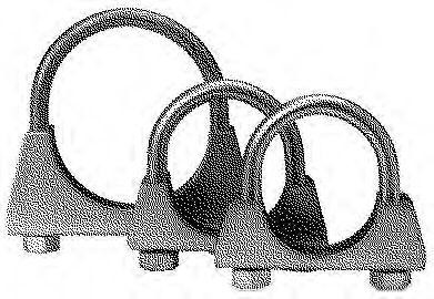 Хомут глушителя 250-858 BOSAL