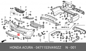 Деталь 04711S3VA90ZZ HONDA