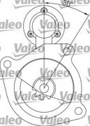 Стартер 455618 VALEO PHC