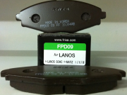 Колодки тормозные барабанные FLD09 FRIXA