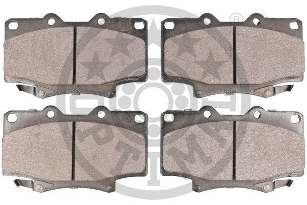 Комплект тормозных колодок, диско 9836 OPTIMAL