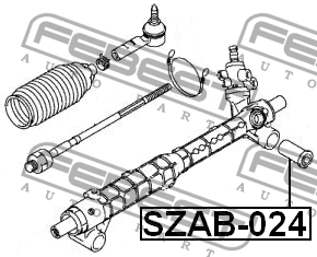 Подушка крепления рулевой рейки SZAB-024 FEBEST