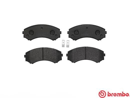 Комплект тормозных колодок, диско P54029 BREMBO