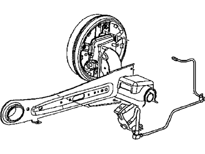 Тормозной шланг 4860 082AE CHRYSLER