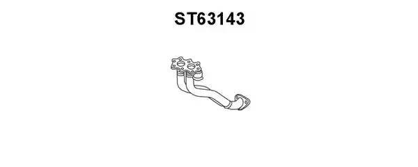 Выпускной трубопровод ST63143 VENEPORTE
