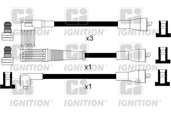 Ккомплект проводов зажигания XC181 QUINTON HAZELL