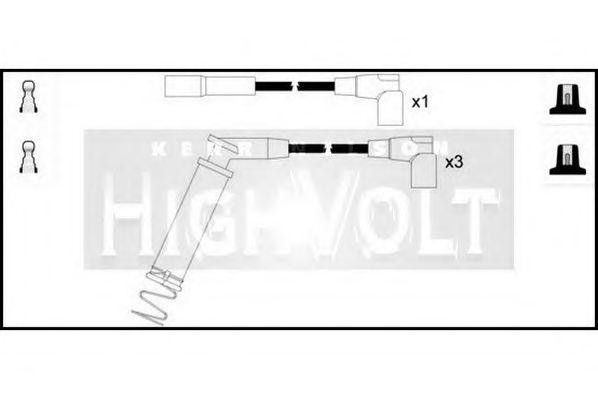 Ккомплект проводов зажигания OEF048 STANDARD
