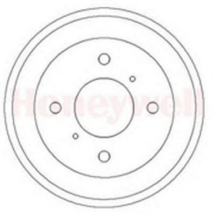 Тормозной барабан 329215B BENDIX JURID