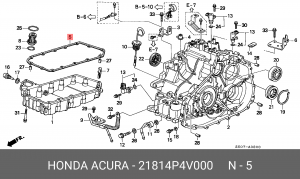 Фильтр масляный АКПП 21814P4V000 HONDA