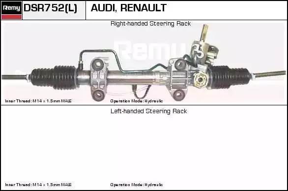 Рулевой механизм DSR752L DELCO REMY