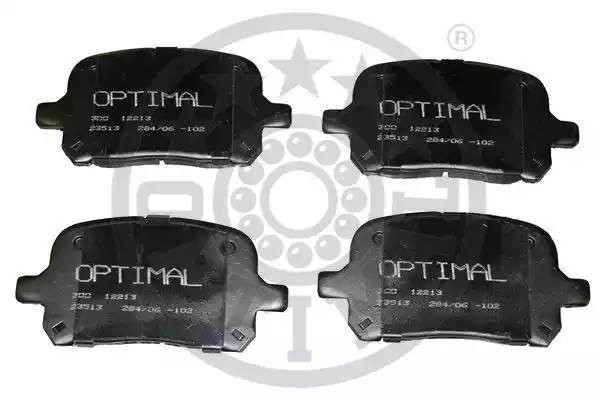 Комплект тормозных колодок, диско 12213 OPTIMAL