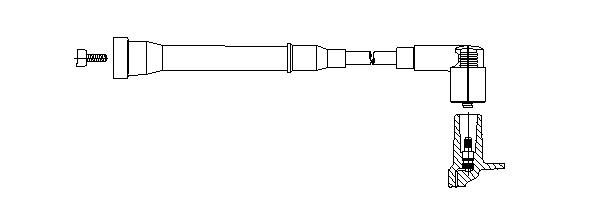 Провод зажигания 140140 BREMI
