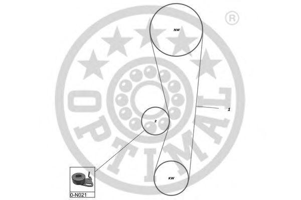 Комплект ремня ГРМ SK-1203 OPTIMAL