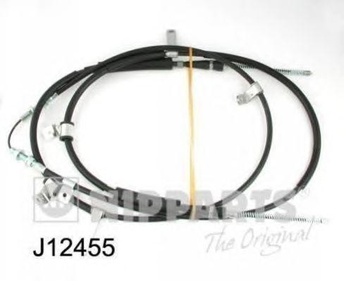 Трос, стояночная тормозная система J12455 H B JAKOPARTS NIPPARTS