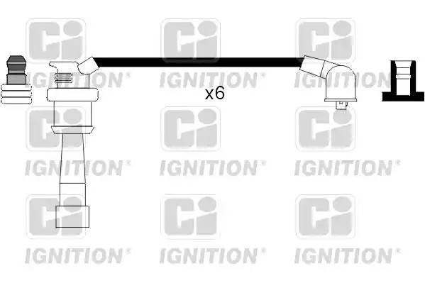 Ккомплект проводов зажигания XC1076 QUINTON HAZELL