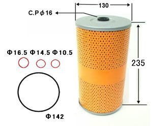 Фильтр масляный двигателя O258 VIC